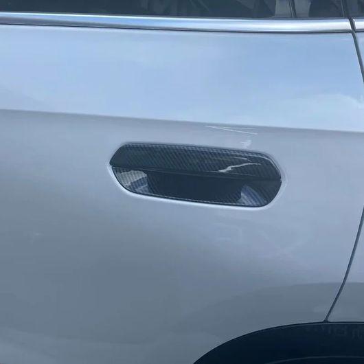適用: BMW X1 U11 2023 2024 ピアノ ブラック サイド ドア ハンドル ボウル ドア ボウル カーボン・ドア ボウル ブラック SR-AA-3598_1