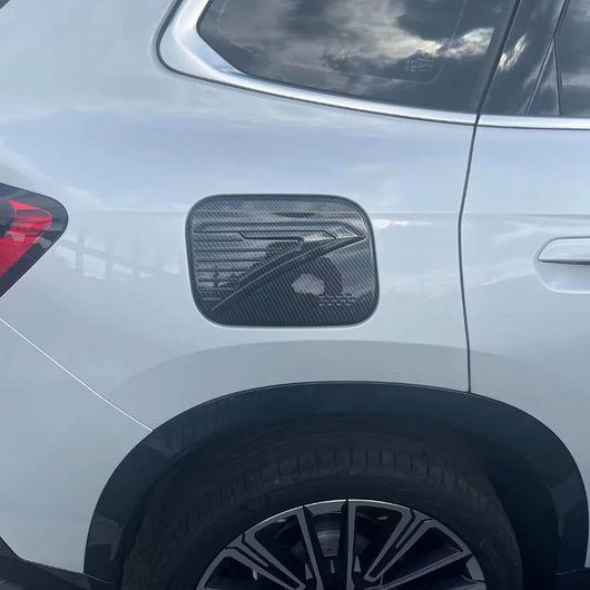 適用: BMW X1 U11 2023 2024 ABS カーボンファイバー ドア ハンドル ボウル カバー トリム ガス タンク ドア ボウル カバー SR-AA-3599_4