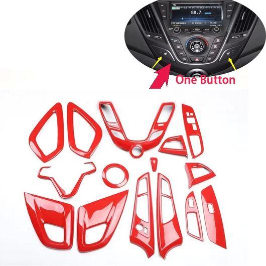 アクセサリー RED 左ハンドル用 適用: ヒュンダイ/現代/HYUNDAI ヴェロスター 2011-2014