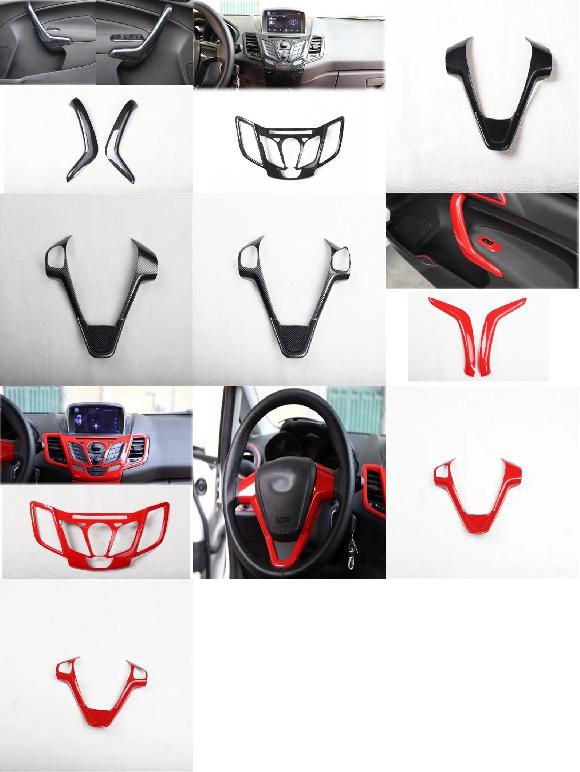 適用: フォード/FORD フィエスタ 2009 2010 2011 2012 2013 ABS リア ドア アームレスト A〜ステアリング ホイール 3 B SR-AA-3686