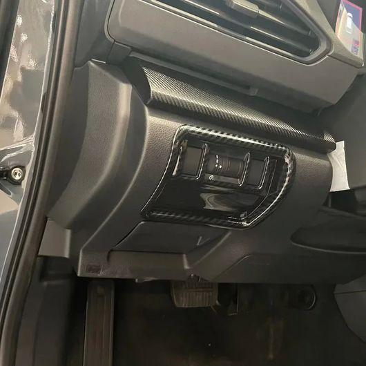 右ハンドル用 適用: スバル クロストレック 2023 2024 ABS インテリア ウインドウ リフト スイッチ カバー ギア リア エアコン カバー SR-AA-3695_1