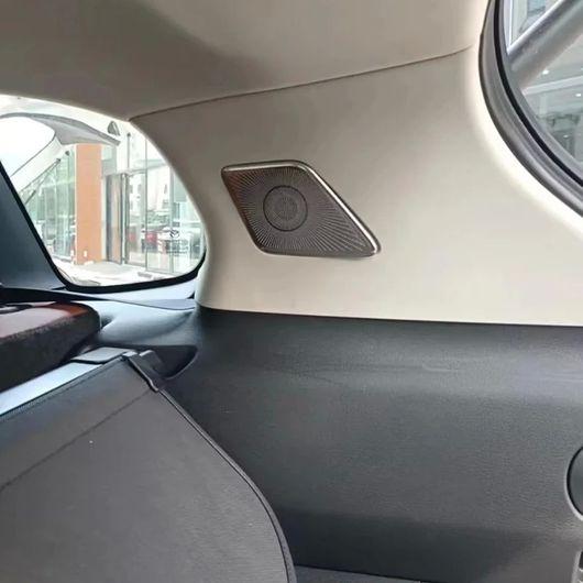 適用: マツダ CX50 CX-50 2023 2024 ドア ラウドスピーカー ブラック リア トランク・ブラック インナー ボウル カバー SR-AA-3697_1