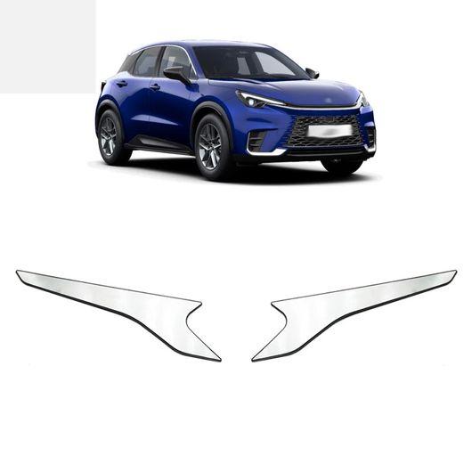 適用: レクサス LBX 2024 2025 ABS クローム ドア バックミラー ミラー ストリップ カバー トリム バックミラー ストリップ カバー SR-AA-3824_2
