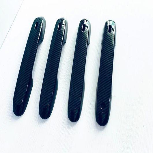 適用: トヨタ ランドクルーザー 250 プラド LC250 2024 ABS ブラック ボウル カバー・ブラック カーボンファイバー SR-AA-3838