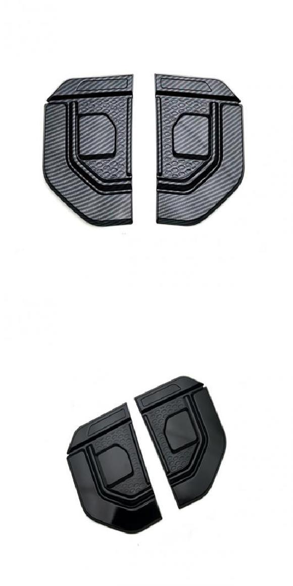適用: トヨタ ランドクルーザー 250 プラド LC250 2024 ABS カーボンファイバー ABS カーボンファイバー・ABS ブラック SR-AA-3845