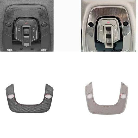 適用: アウディ/AUDI Q8 2019 2020-2023 ステンレス スチール ドア オーディオ スピーカー カバー ブラック 4ドア カバー SR-AA-3869_2