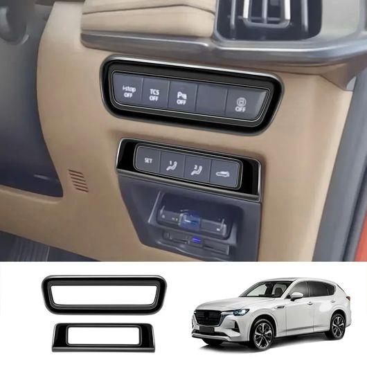 左ハンドル用 右ハンドル用 適用: マツダ CX60 CX 60 2022 2023 2024 ABS ウインドウ スイッチ ギア シフト ノブ 右側 エアコン SR-AA-4083_1