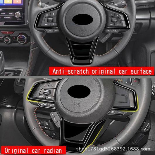 適用: スバル フォレスター 2024 2025 ABS ブラック カーボンファイバー ABS ブラック・ABS カーボンファイバー SR-AA-4108_3