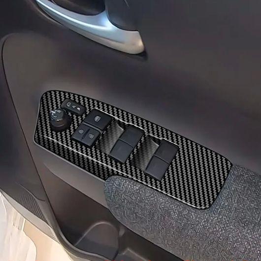 適用: トヨタ シエンタ 2022 2023 2024 ABS カーボンファイバー インテリア アクセサリー コンソール ギア ルーフスピーカーカバー SR-AA-4135_1