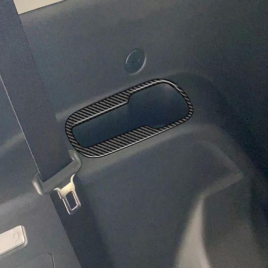 適用: トヨタ シエンタ 2022 2023 2024 ABS カーボンファイバー インテリア アクセサリー コンソール ギア ルーフスピーカーカバー SR-AA-4135_4