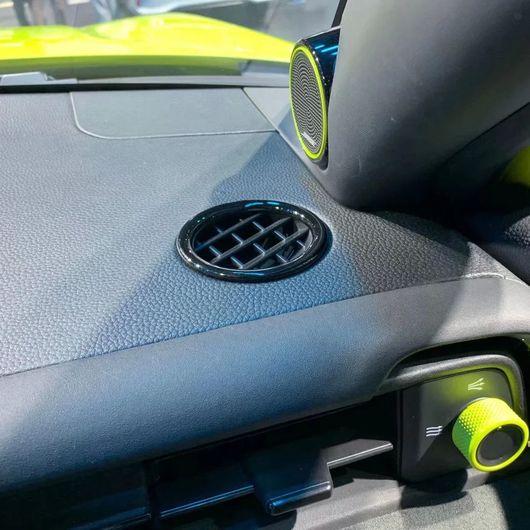 適用: ホンダ ベゼル/ヴェゼル HR-V E:HEV 2021-2024 ドリンクホルダー カバー 通気口 トリム ギア シフト パネル 右ハンドル用 SR-AA-4209_4