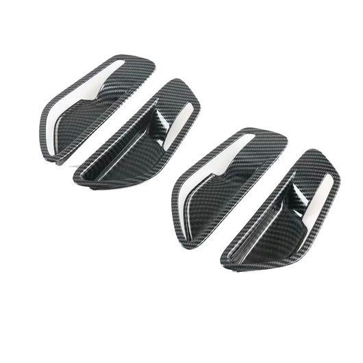 適用: ヒュンダイ/現代/HYUNDAI ツーソン 2021-2024 サンタ CRUZ 2022 2023 インナー ABS カーボンファイバー〜ABS マット SR-AA-4293_2