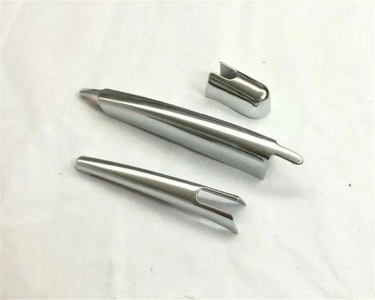 適用: 日産 キャシュカイ J11 2014 2015 2016 2017 2018 3ピース クローム リア ウインドウ ワイパー カバー トリム オーバーレイ SR-AA-4317_2