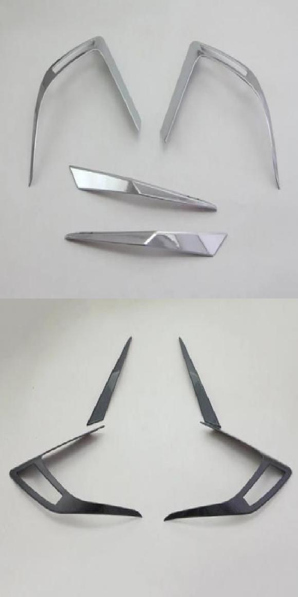 適用: ホンダ シビック 2016 2017 2018 10世代 セダン カーボンファイバー エクステリア ABS クローム・カーボンファイバー SR-AA-4342