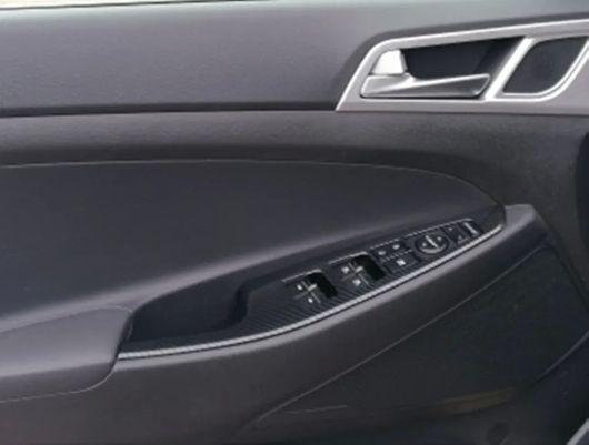 左ハンドル用 右ハンドル用 適用: ヒュンダイ/現代/HYUNDAI ツーソン 2019 2020 カーボンファイバー 左ハンドル用 2点セット SR-AA-4357_4