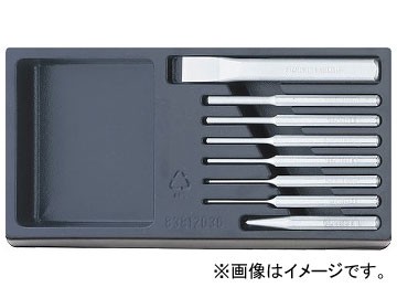スタビレー/STAHLWILLE ES 102/105/108/8 ポンチタガネセット 品番：96838124 JAN：4018754095896の通販は