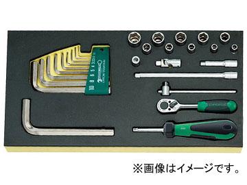 スタビレー/STAHLWILLE TCS 1/4”＋10760CV ソケットレンチセット 品番：96838176 JAN：4018754137589