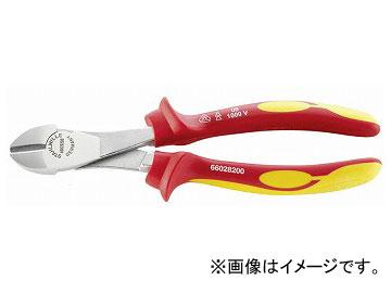 スタビレー/STAHLWILLE 絶縁強力斜ニッパー（66028180） 品番：6602 8 180 JAN：4018754206612