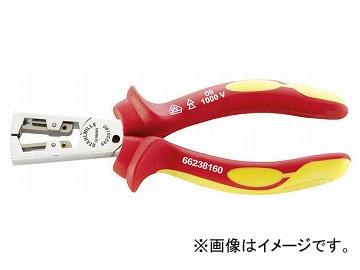 スタビレー/STAHLWILLE 絶縁エンドワイヤーストリッパー（66238160） 品番：6623 8 160 JAN：4018754206674の通販は