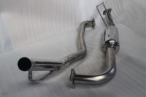 サクソン/SUXON マフラー ダウンテール LCG-076 トヨタ ランドクルーザー バン CBF-GRJ76K 1GR 4000cc
