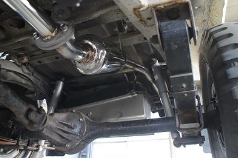 サクソン/SUXON マフラー ダウンテール JIM-030 スズキ ジムニー H-SJ30V LJ50 530cc_2