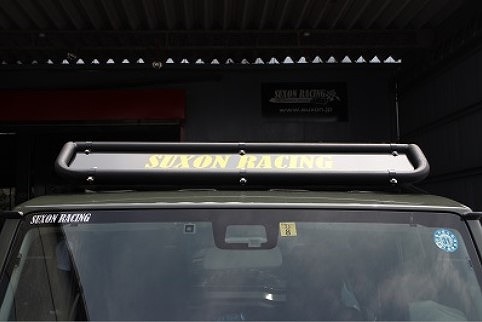 サクソン/SUXON 風切音対策プレート カチオンブラック塗装 JIM-964 スズキ ジムニー 3BA-JB64W R06A 660cc_1