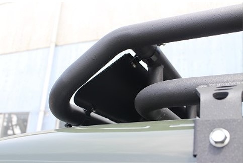 サクソン/SUXON 風切音対策プレート カチオンブラック塗装 JIM-964 スズキ ジムニー 3BA-JB64W R06A 660cc_2