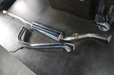 サクソン/SUXON マフラー ダウンテール WRG-001 クライスラー JKラングラー ABA-JK36L G 3600cc