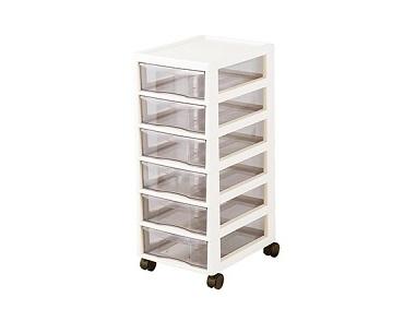 A4アプロス 深型6段 アイボリー (0301052)