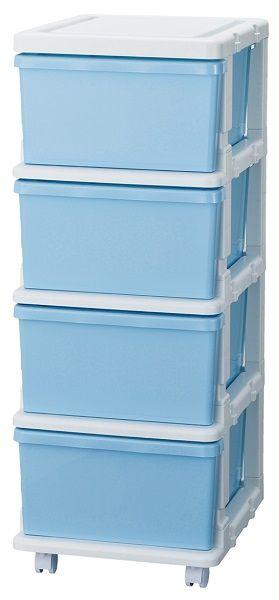 カラーシーズユニット 4段 WHブルー (0328059)の通販は 5,264円