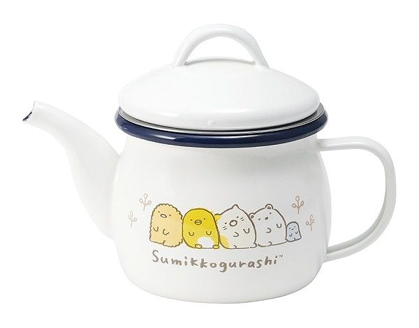 すみっコぐらし ホーローティーポット ストレーナー付 SG-04(0001175)の通販は 6,010円