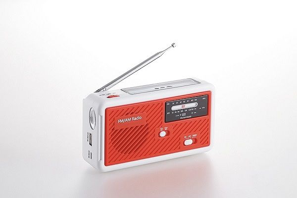 エレット 多機能スタミナラジオライト レッド ET-22R・レッド(0001220)の通販は 6,342円