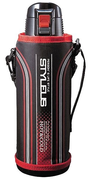 スタイラス スポーツマグ レッド 1.0L ポーチ付 F-2677・レッド(0390019)