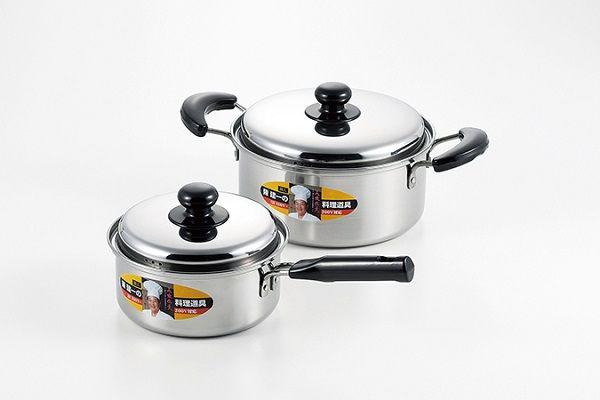 陳 建一 IH対応片手鍋＆両手鍋 16cm＆20cm CK-068(1001312)