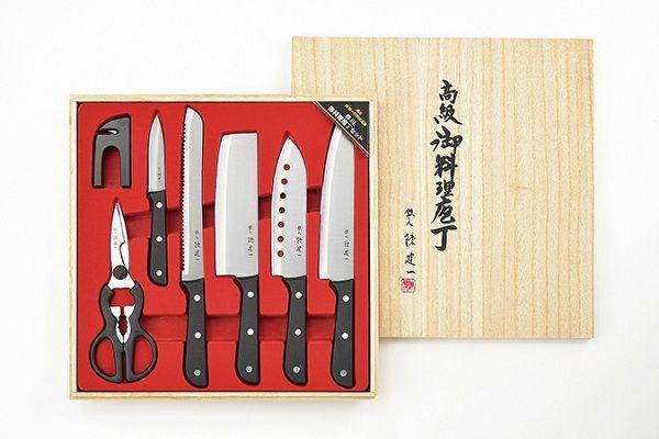 陳 建一 御料理包丁 7pcセット CK-535(1003802) 6,435円
