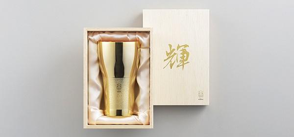 輝 純銅ビアタンブラー 金仕上げ KG-03(1001864)