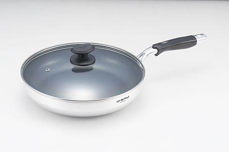 落合 務 IH対応ジャンボバーグパン 30cm LB-117R(0001004)