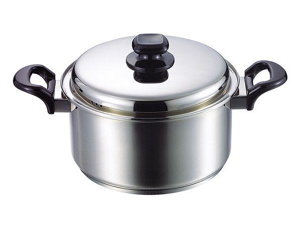 マイクレストII 両手鍋 22cm MT-22Wの通販は