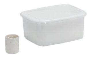 ホーローぬか漬け容器 水取器付 冷蔵庫用 YH-805