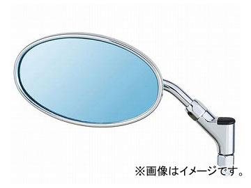 タナックス クラシカル3ミラー クローム/ブルー鏡 10mm正ネジ 左右共通 AB3-101-10B 2輪の通販は