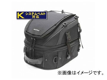 タナックス Wデッキシートバッグ ブラック 260(H)Ｘ270(W)Ｘ340(D)mm (最小時)〜360(H)Ｘ270(W)Ｘ340(D)mm (最大時) MFK-139 2輪