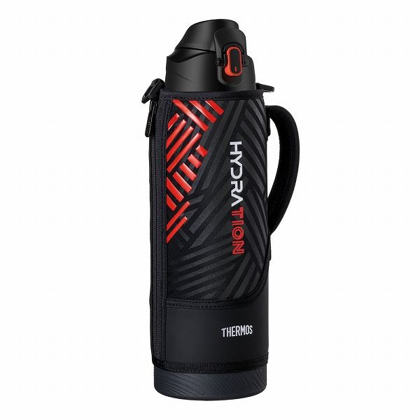 サーモス/THERMOS 真空断熱スポーツボトル ブラックオレンジ 1.5L FJS-1500F(BKOR)の通販は