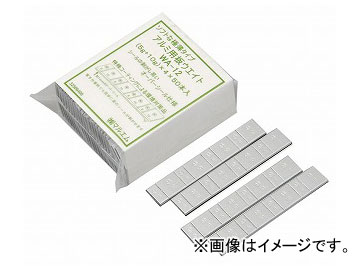 チップトップ 鉛製 貼付け板ウエイト WA-12B 入数：1袋（（5g、10g刻み・60g）×4×50本）