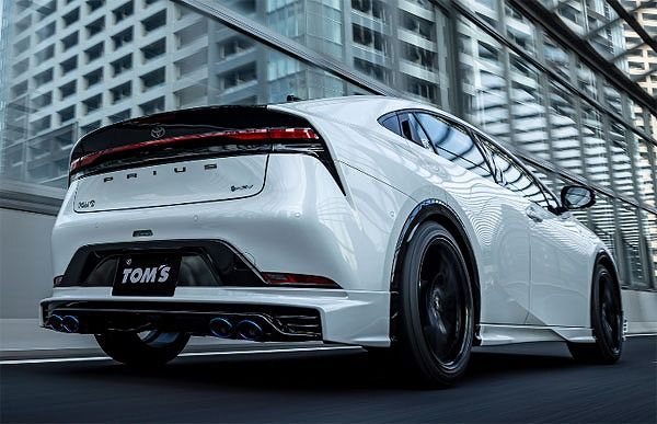 TOMS/トムス リヤアンダースポイラー トヨタ プリウス 60系 PHEV/HEV車 Z,G,U 2WD/4WD 2023年01月〜 塗装済 選べる2塗装色