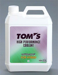 TOMS/トムス ハイパフォーマンスクーラント for HYBRID 4L ハイブリッド車用 08889-TSH01