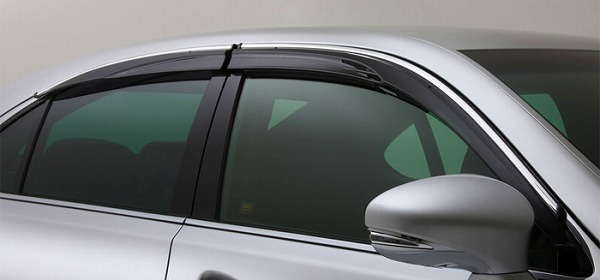 TOMS/トムス スポーツサイドバイザー トヨタ カローラスポーツ ZWE21＃/NRE21＃ 2018年06月〜 入数：1セット(4枚) 08611-TZE21の通販は