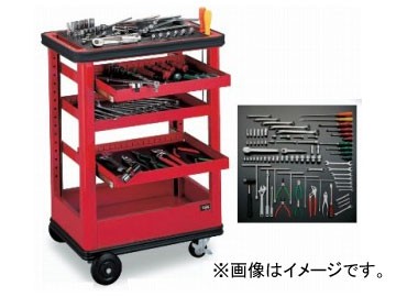 トネ/TONE ワークキャビンセット レッド 全85点 品番：TC1600