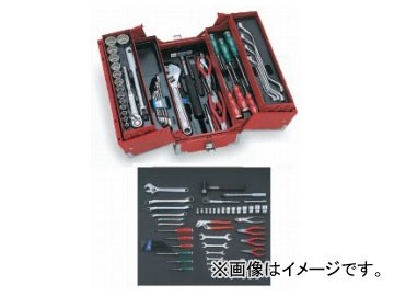 トネ/TONE ツールセット マットブラック 全53点 品番：TSS4331BK