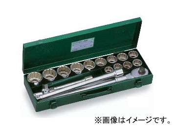 トネ/TONE 19.0mm(3/4”) ソケットレンチセット 17点 品番:200の通販は
