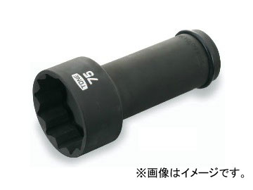 トネ/TONE 25.4mm（1”） アンカーボルト用ソケット（12角） 品番：8AD-55L200